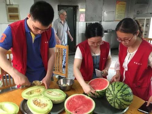 爷爷奶奶吃瓜,爷爷奶奶的夏日瓜趣时光